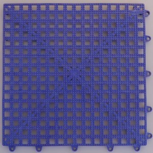 Dark blue anti-slip tiles