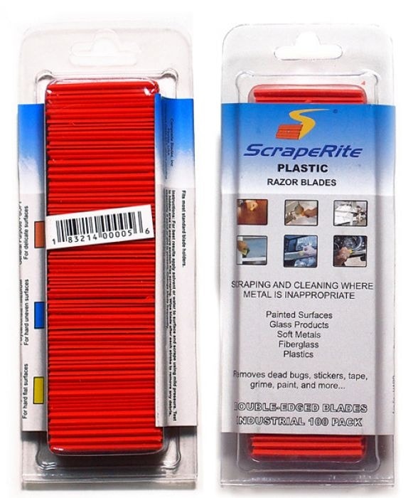 PACKS DE 100 CUCHILLAS DE REPUESTO SCRAPERITE
